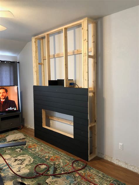 how to build a box for an electric fireplace|diy built in electric fireplace.